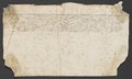 Auflichtaufnahme Wellenrankenfries mit Akanthus, Palmette und Lotosblüte vom Vespasianstempel, Pause in schwarzer Kreide