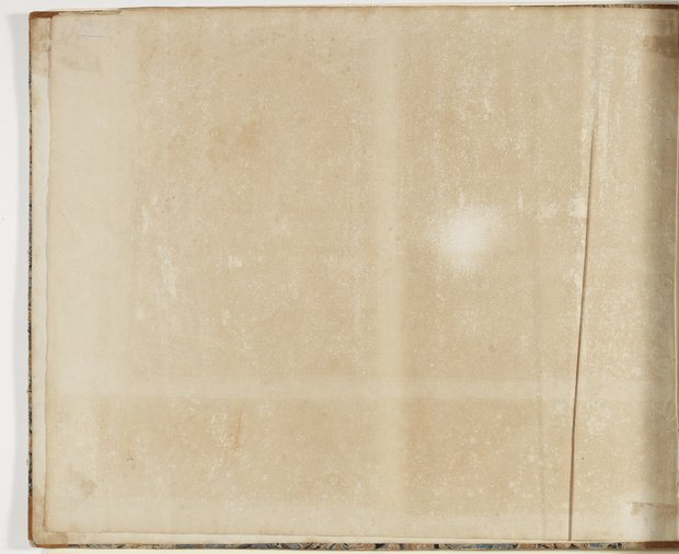 Visible reflectance photograph Verso of the flyleaf, Album 1