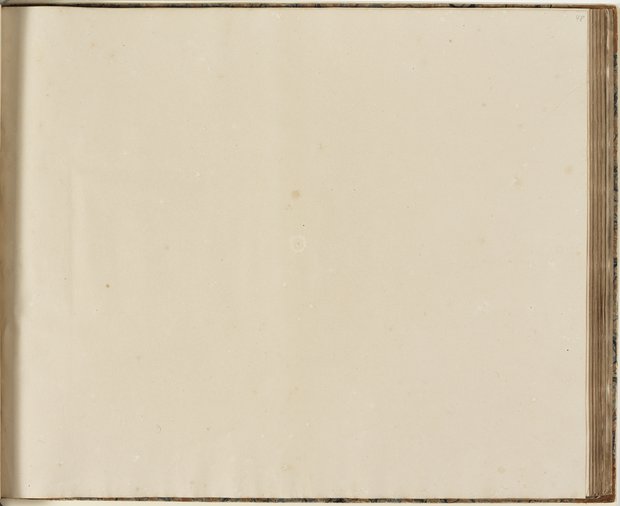 Visible reflectance photograph Forty-eighth sheet, blank, Album 2