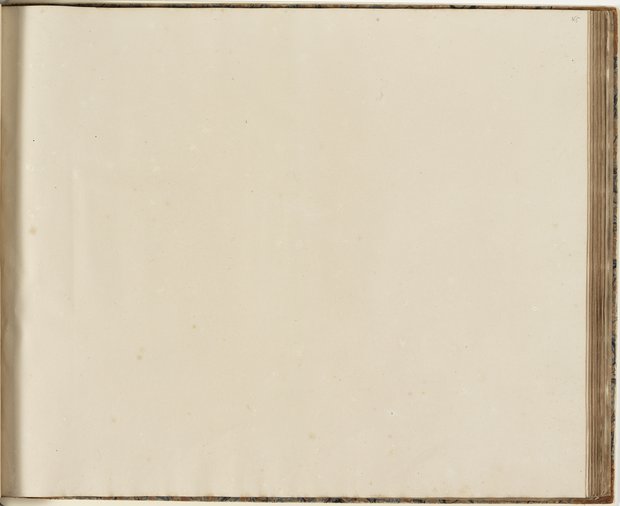 Visible reflectance photograph Forty-fifth sheet, blank, Album 2