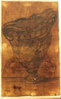Durchlichtaufnahme der Skizze der Stowe-Vase