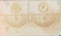 Infrared false-colour photograph Frieze drawn with red chalk with bucrania and garlands from the Ara Pacis from the Villa Medici in Rome