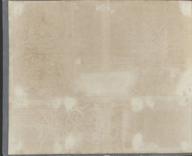 Visible reflectance photograph Verso of the thirty-third sheet, Album 1