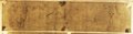 Durchlicht-Aufnahme Abschnitt eines Frieses mit Bukranien, kultischen Geräten und Schiffstrophäen aus dem Konservatorenpalast, mit schwarzer Kreide gezeichnet