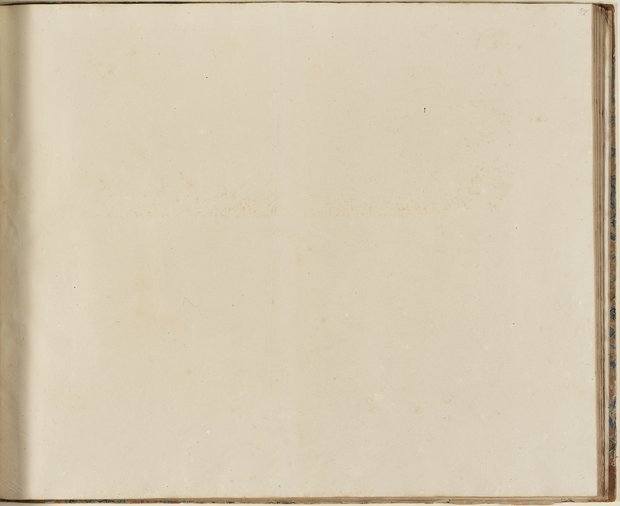 Visible reflectance photograph Fifty-second sheet, blank, Album 2