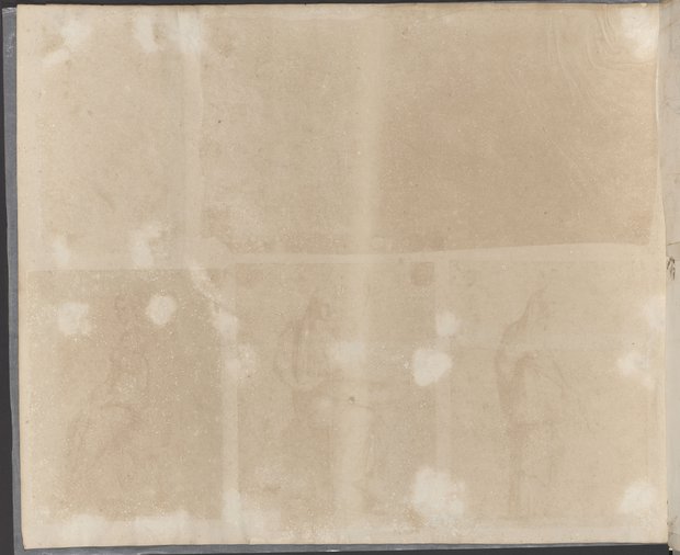 Visible reflectance photograph Verso of the third sheet, Album 2